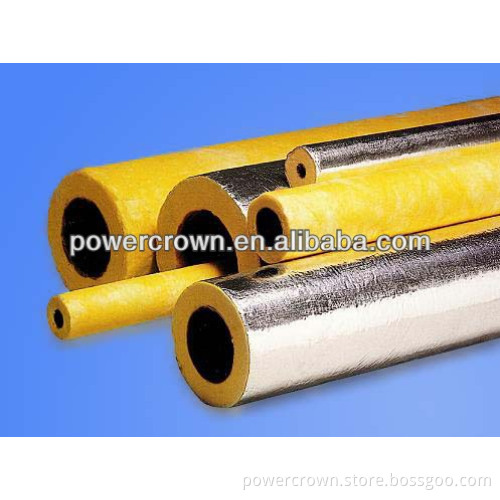 Thermal insulation centrifuge fiber glass wool pipe